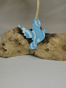 Colombe en porcelaine